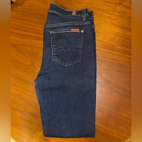 7 for all mankind high waist denim - Picture 4 of 10